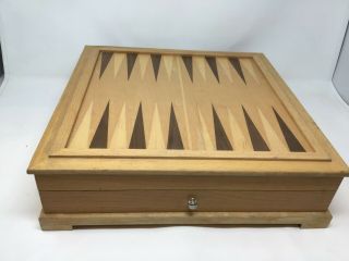 Harvard 8 In 1 Multi Game Set Wooden Box - Chess Backgammon Checkers Dominos