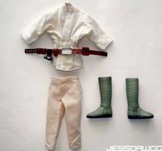1/6 Anh Luke Skywalker Outfit Star Wars 12 " By Hasbro For Army Gi Joe Farmboy