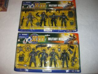 Soldier Force Military Men (mp & Flame Thrower) Play Set Series Iii Novelty Inc