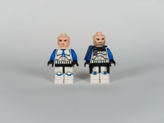 LEGO Star Wars Clone Captain Rex 75012 & 501st Clone Trooper 75002 Minifigures 2