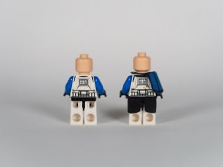 LEGO Star Wars Clone Captain Rex 75012 & 501st Clone Trooper 75002 Minifigures 3