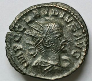 Claudius Ii Ae Antoninianus 3.  96gr;21mm.  Antioch,  268 - 269 Ad.  Imp C Clavdivs
