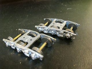 Nason /scale Craft? Brass Lead Molded Oo/00 Parts 2 Trucks 6 Wheel