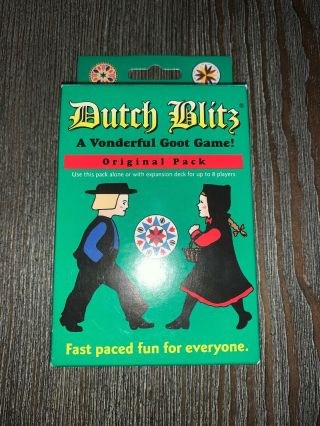 " Dutch Blitz " Card Game - A Vonderful Goot Game For 2 - 4 Players Ages 8,