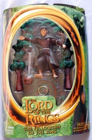 The Lord Of The Rings Fellowship Of The Ring Frodo With Ring Action Figure