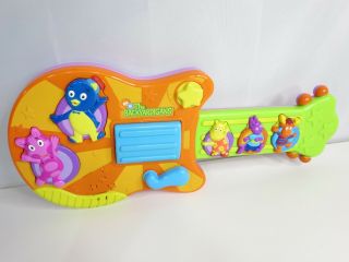 2006 Fisher Price The Backyardigans Musical Singing Guitar and 3