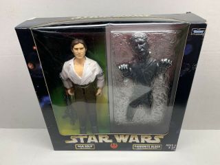 Kenner Star Wars 12 " Han Solo As Prisoner & Carbonite Block Action Figure - C17