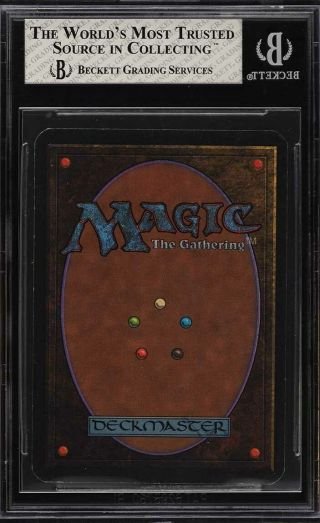 1993 Magic The Gathering MTG Alpha Death Ward C W BGS 7.  5 NRMT,  (PWCC) 2