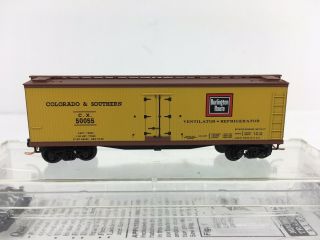 Micro Trains N Scale Colorado & Southern 40’ Wood Reefer