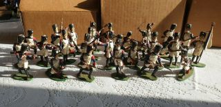 Vintage Plastic Toy Soldiers French