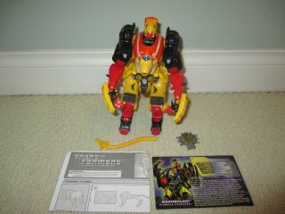 Transformers Botcon 2009 Exclusive Razorclaw 100 Complete