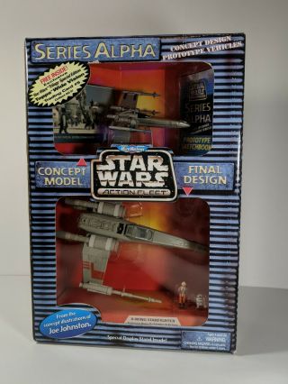 Star Wars Action Fleet Micro Machines Series Alpha X - Wing Starfighter