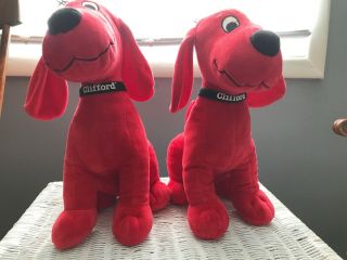 2 CLIFFORD the Big Red Dog Kohl ' s Cares For Kids Stuffed Animal Plush Toy 13 