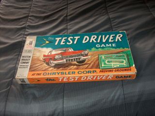 Chrysler Corp Test Driver Board Game