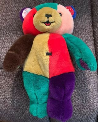 15 " Peef The Christmas Bear Plush Tom Hegg 1996 Princess Soft Stuffed Animal