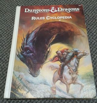 Dungeons & Dragons Rules Cyclopedia - Tsr 1071 D&d B/x