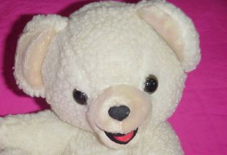 Vintage 10 " Snuggle Teddy Bear Plush Mascot Character Doll Fabric Softener Korea