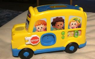 Vtech Count And Learn Alphabet Bus Missing Letter C