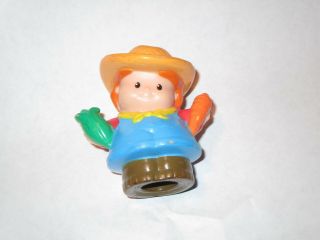 Fisher Price Little People Farmer Carrot Figure Replacement