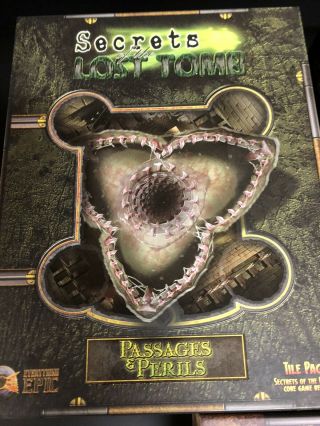 Secrets Of The Lost Tomb Board Game - Passages And Perils Expansion
