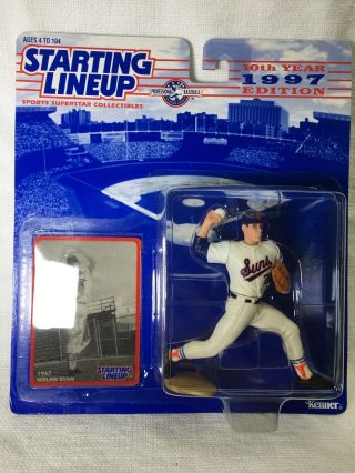 Nolan Ryan 1997 Kenner Starting Line - Up Suns Club Edition In Factory Box