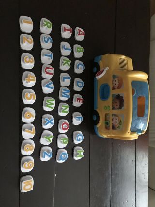 Vtech Count And Learn Alphabet Bus Complete