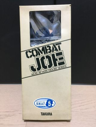 [f019] Takara Combat Joe Vintage Figure S.  W.  A.  T No.  5 W/box 01