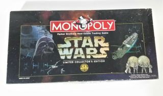 Star Wars Monopoly Limited Collector 