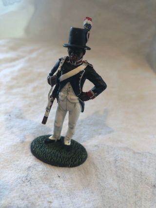 1/32 Scale Die - Cast Del Prado Napoleonic War Fusillier Martinique Guard1802