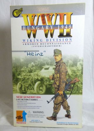 Dragon Ww2 1:6 Figure Hungary 1945 Wiking Division Armored Recon Heinz -