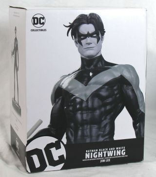 Dc Comics Batman Black And White Nightwing Bust By Jim Lee -