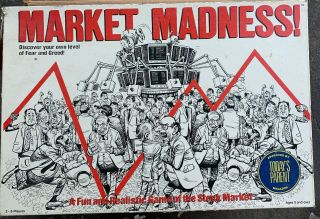 1981 Market Madness - A Fun & Easy Game Of The Stock Market,  Complete