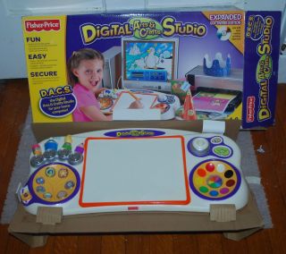 Fisher Price Digital Arts & Crafts Studio For Your Home Computer Kids 4 - 9