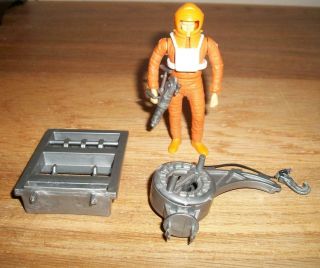 Ca.  1975 " Space 1999 " 3 1/2 " Action Figure Commander Koenig From Mattel