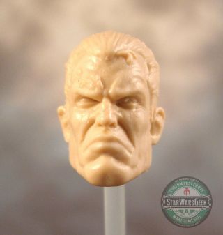 Ml019 Custom Cast Sculpt Male Head Use With 6 " Marvel Legends Figures