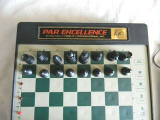 Fidelity International Par/The Excellence 6083 Electronic/Computer Chess Board 3