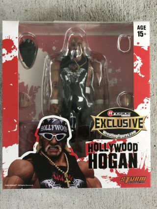 Storm Collectibles " Hollywood " Hulk Hogan Ringside Exclusive Action Figure