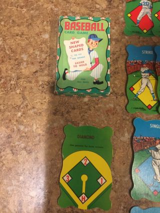 Vintage 1950’s Warren Paper Products Baseball Card Game Complete