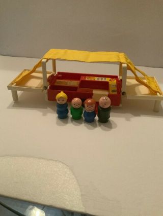 Fisher Price Little People With A Pop - Up Camper