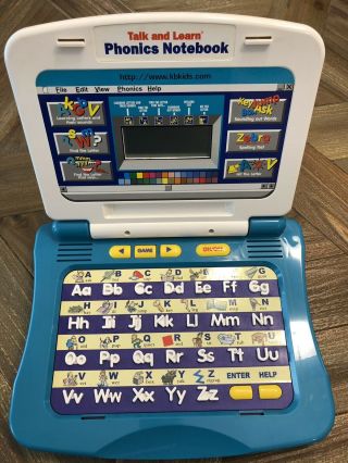 Scientific Toys Talk And Learn Phonics Notebook Batteries