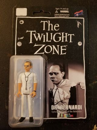 The Twilight Zone Dr.  Bernardi Color Version Bif Bang Pow Action Figure