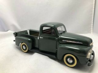 1/24 Scale Metal Die Cast Model Danbury 1951 Ford Pick Up Truck Green