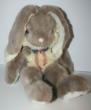 Mary Meyer Bunny Rabbit Floppy Ears Plush Stuffed Toy 18 "