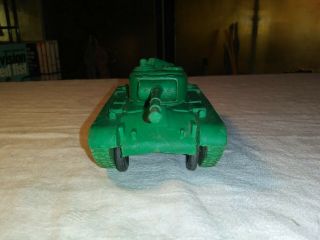 1950s 1960s Auburn Rubber US Army Tank Made in USA Light Green 2