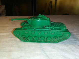 1950s 1960s Auburn Rubber US Army Tank Made in USA Light Green 3