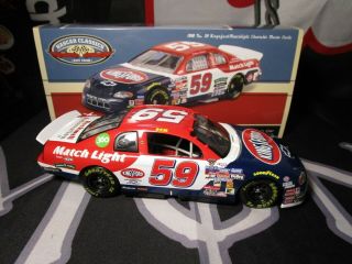 JIMMIE JOHNSON AUTOGRAPHED SIGNED 59 KINGSFORD CHARCOAL 1998 BUSCH SERIES CAR. 3