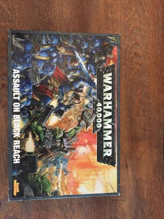 Warhammer 40k Assault On Black Reach Games Workshop Tabletop Battlegame Open Box