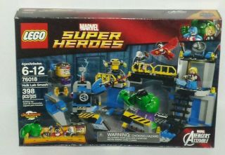 Lego Marvel Heroes Set 76018 Hulk Lab Smash