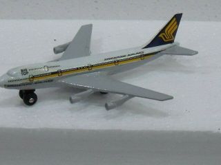 Matchbox Pre Pro Decal Skybuster Boeing 747 Singapore Ex Employee