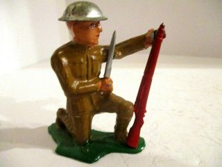 Barclay Manoil Toy Soldier Lead Dime Store 731 Conversion,  Soldier W/bayonet